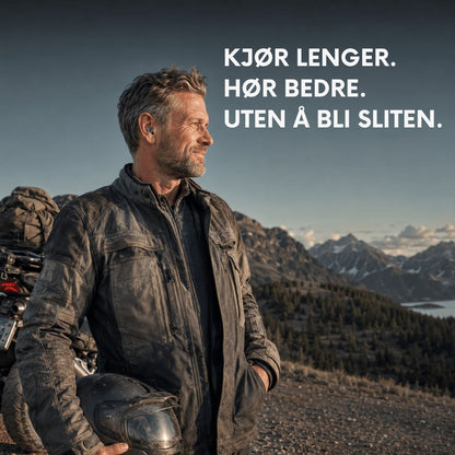 Ridrplug — Kør længere. Hør bedre. Skarpere fokus - DK | Ridrplug